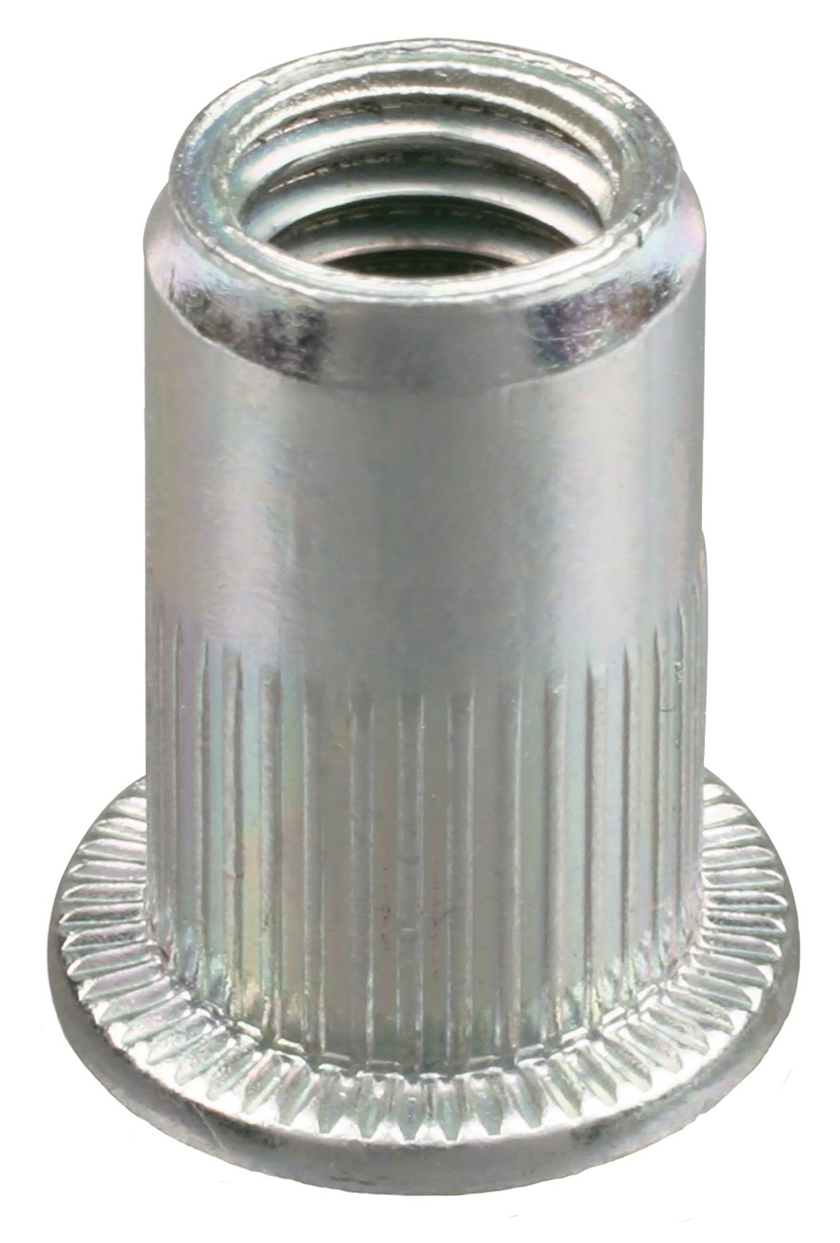 Ejot 460384 Blindnagelmutter flatt hode, åpen, FTT/L M12, 200-pakning