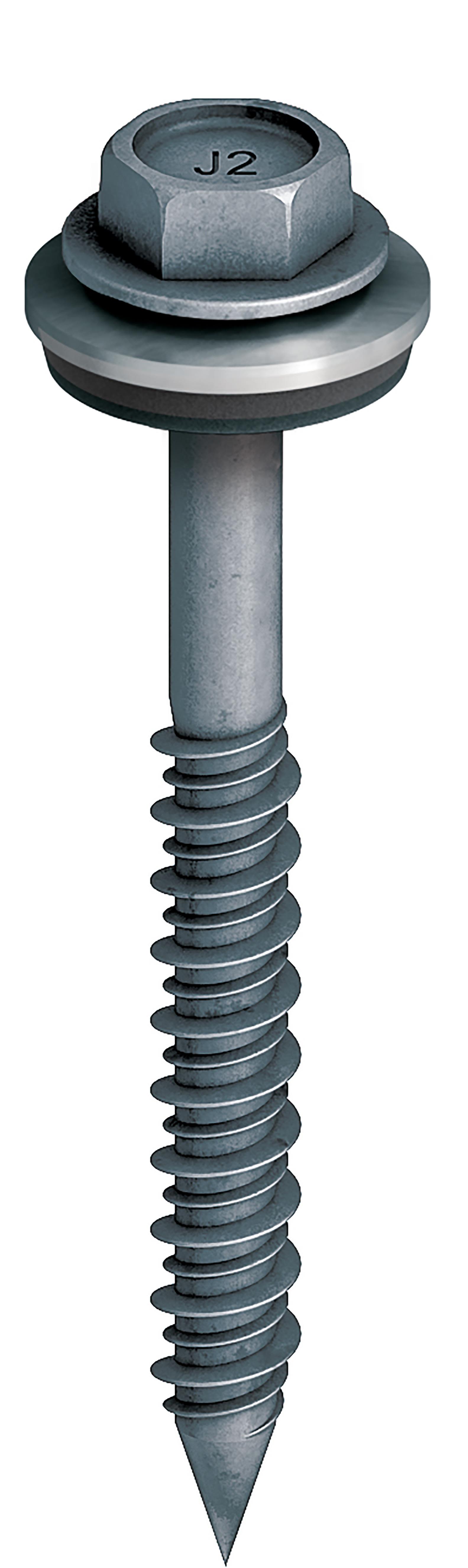 Ejot 950444 Betongskrue BS-R UTVENDIG C3 6,3 x 120 mm, 100-pakning