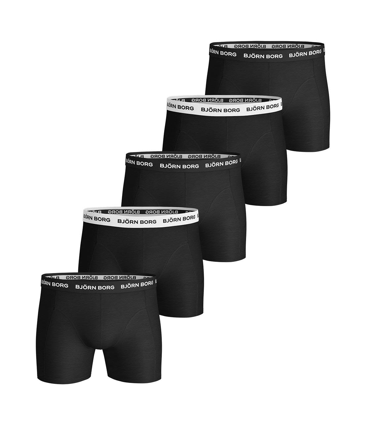 Björn Borg 1000129 Kalsong svart, 5-pack S