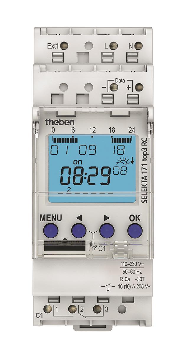 Theben 1710330 Kopplingsur 110-240V, astronomisk