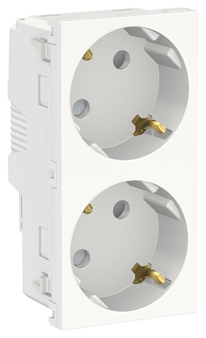 Schneider Electric NU306718A Vägguttag 45 x 90 x 40,4 mm