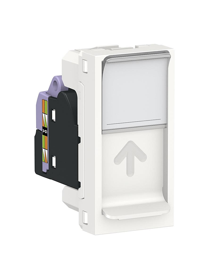 Schneider Electric Unica system+ Modularuttag infällt montage 1-vägs