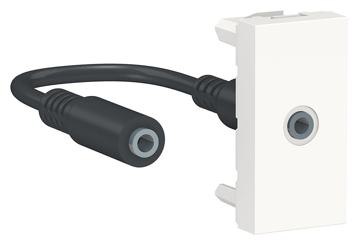 Schneider Electric NU343318 Stereouttag 3,5 mm, för Unica sysm+