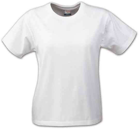 Printer Heavy T-shirt Lady T-shirt Vit Vit