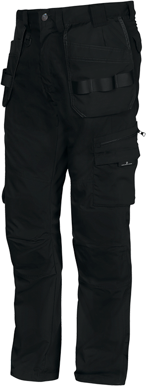 Texstar FP351990032DI Arbetsbyxa svart 34/32