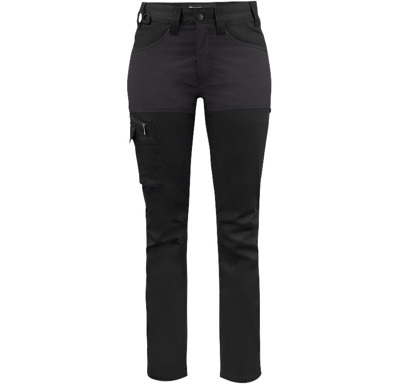 Texstar WP371990032DC Servicebukse med stretch, svart 28/32