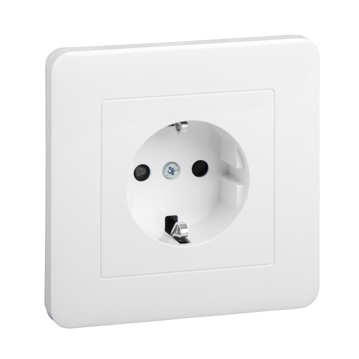 Schneider Electric WDE002995 Vägguttag 1-vägs, helkåpa, 50-pack