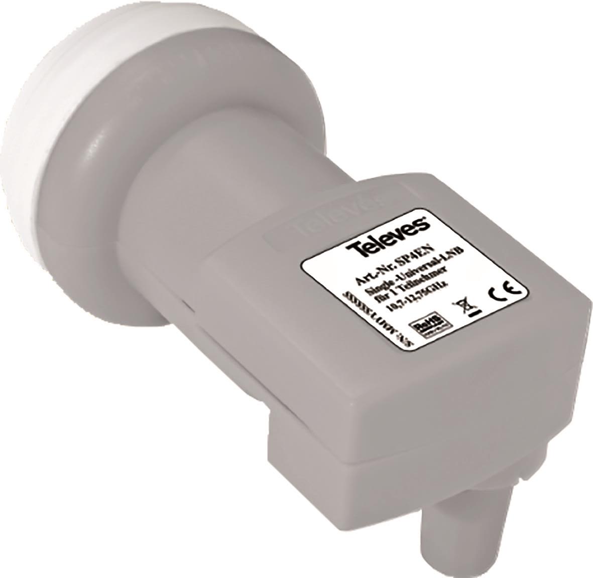 Televes 746902 Mikrovågshuvud LNB-singel