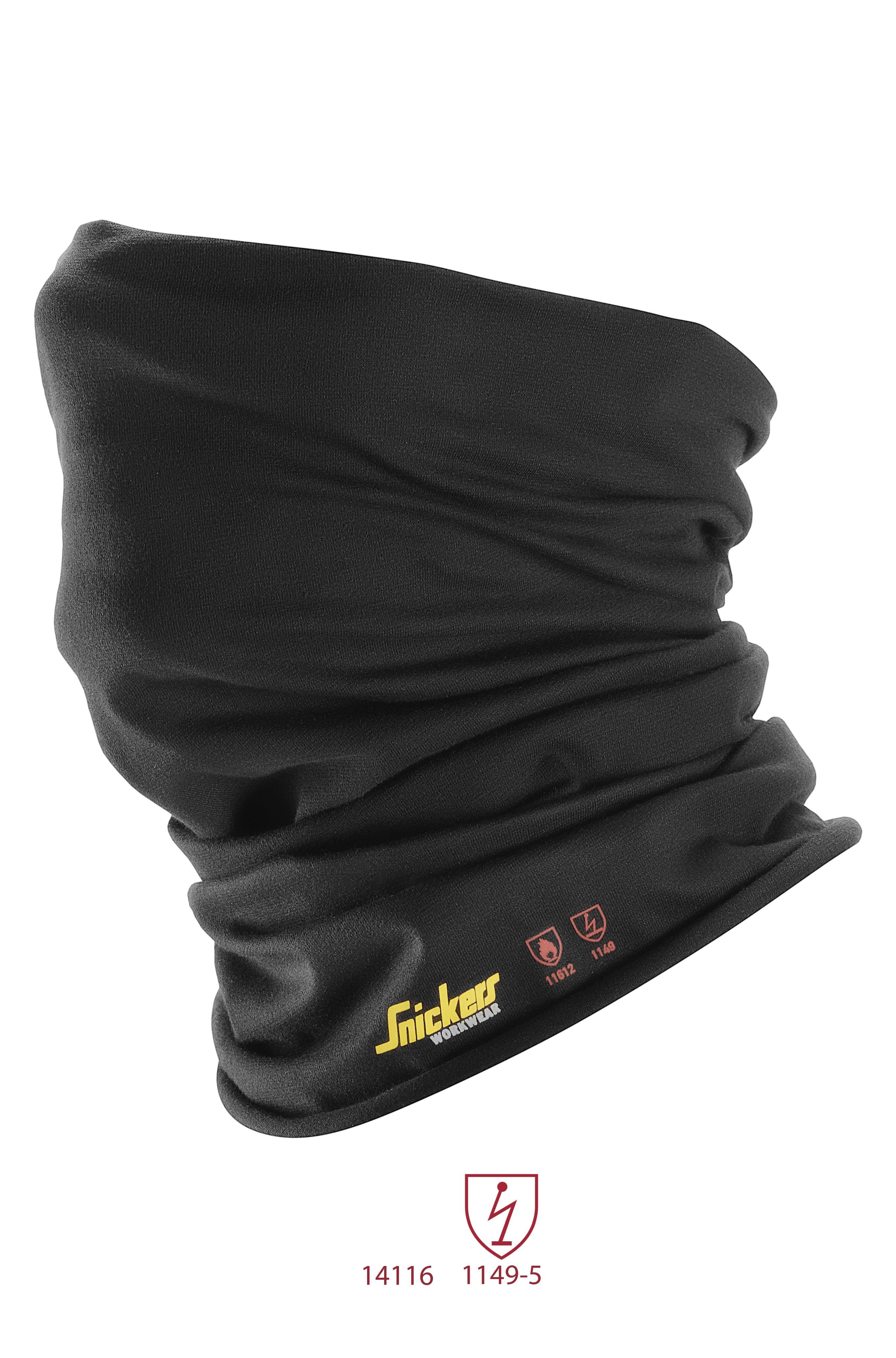 Snickers Workwear 9069 ProtecWork Halsmudd svart, one size