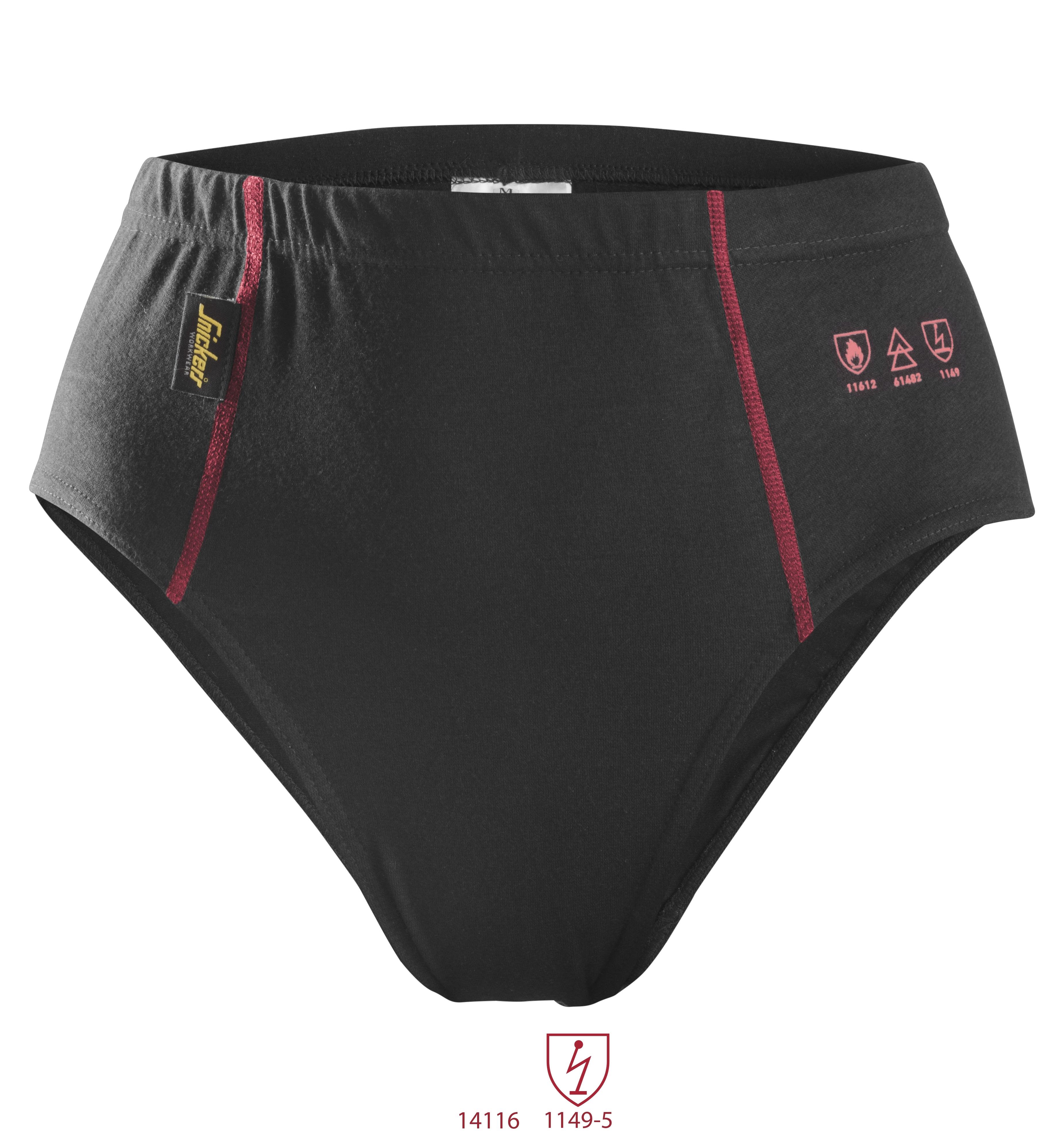Snickers Workwear 9466 ProtecWork Trosa sort, flammehæmmende S