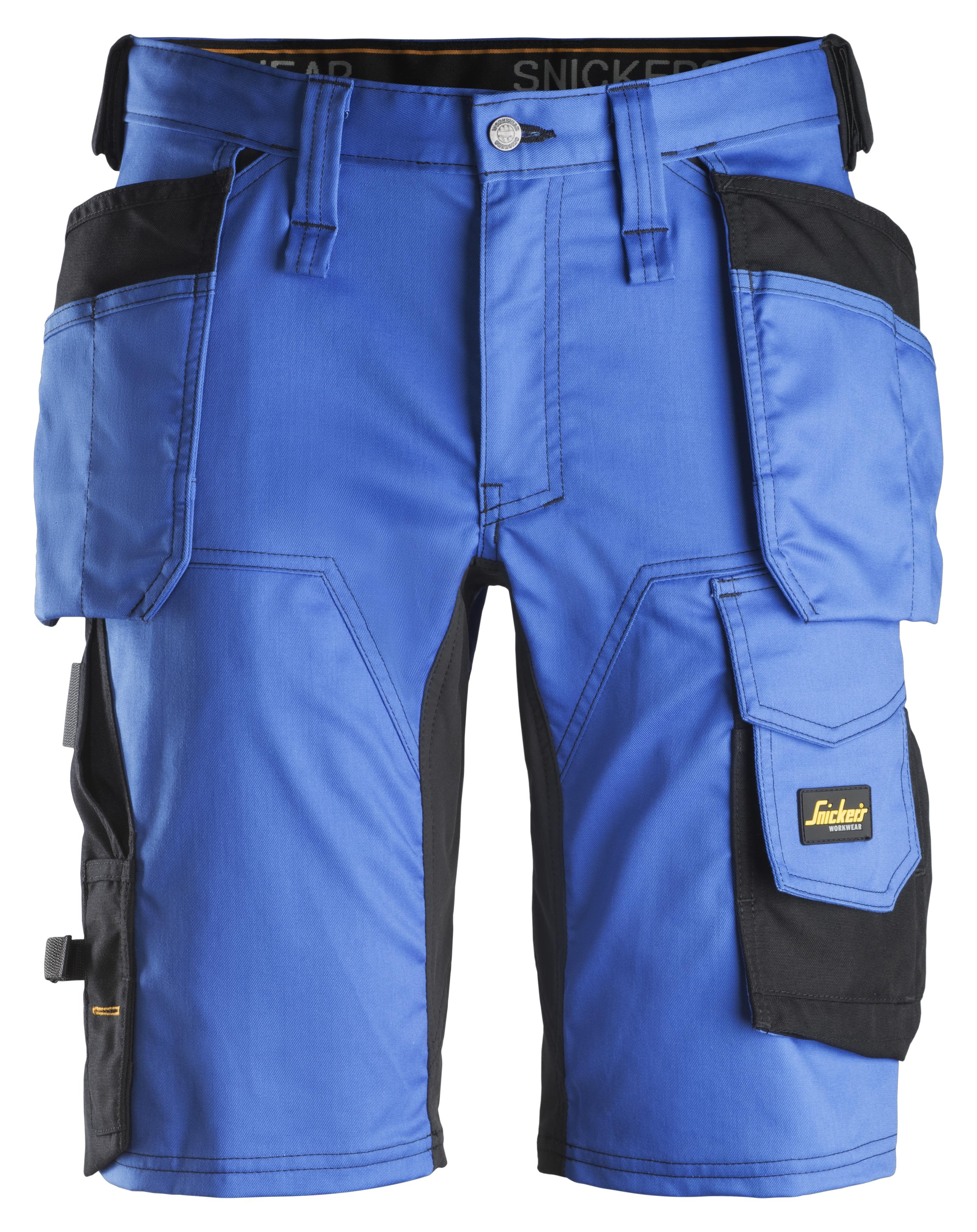 Snickers Workwear 6141 AllroundWork Håndværkershorts blå/sort Blå/sort