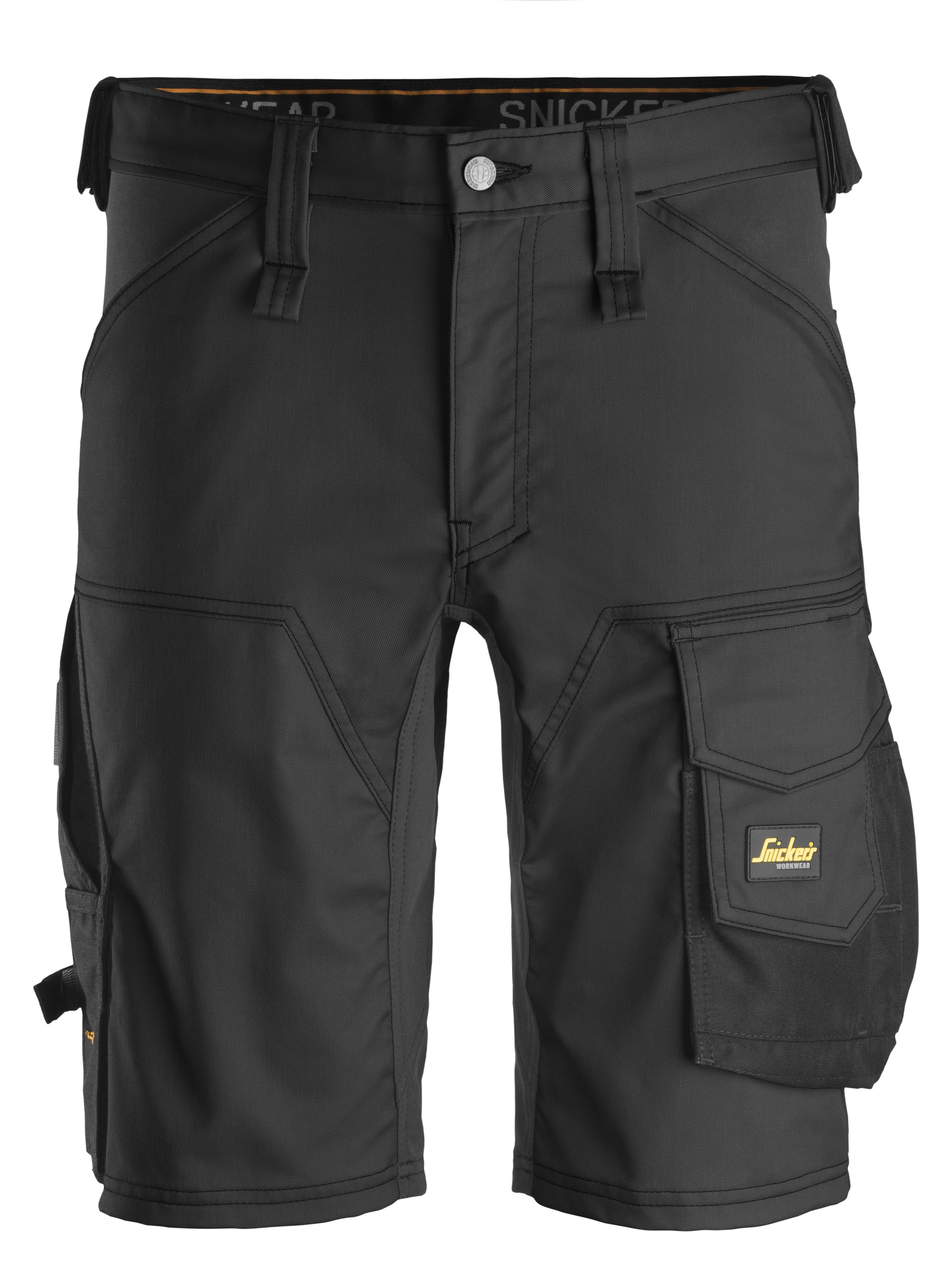 Snickers Workwear 6143 AllroundWork Håndværkershorts sort Sort