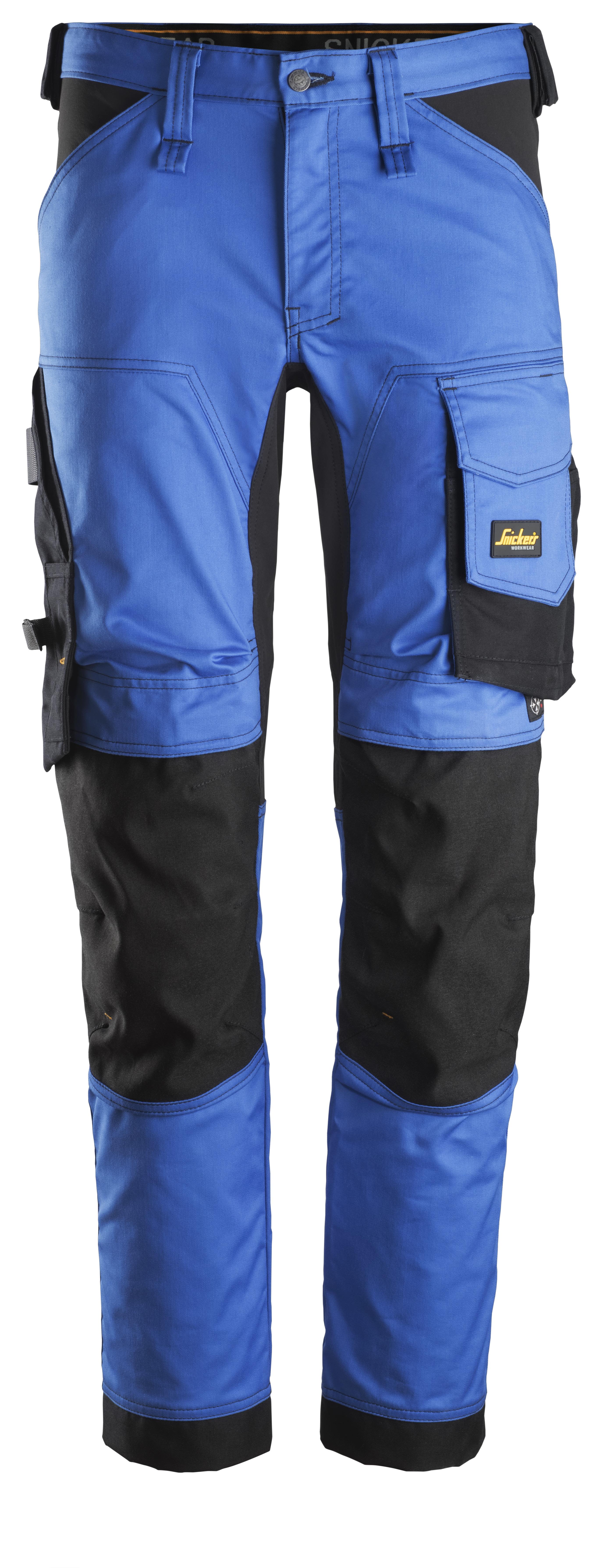 Snickers Workwear 6341 AllroundWork Håndværkerbukser blå/sort Blå/sort
