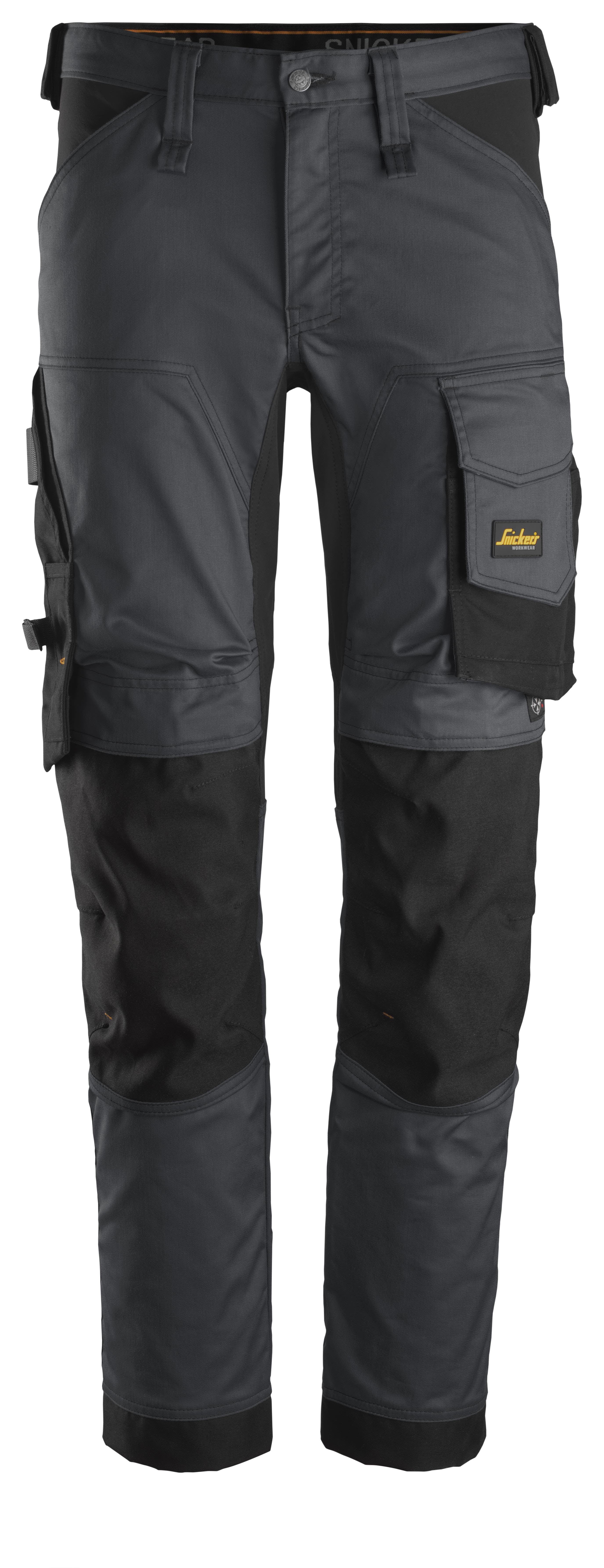 Snickers Workwear 6341 AllroundWork Håndværkerbukser grå/sort Grå/sort