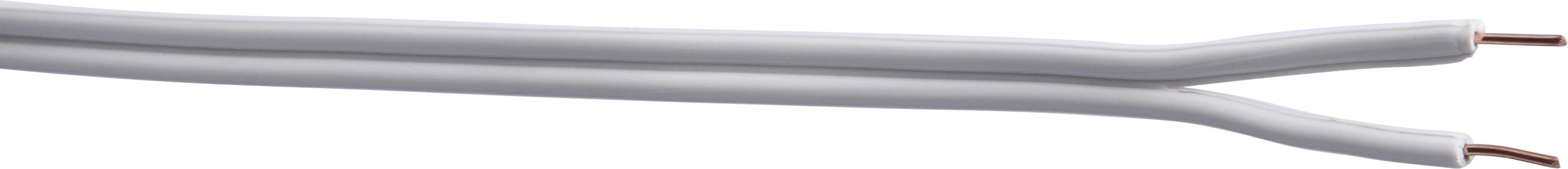 Gelia EKUA2LO7V100 Kabel vit EKU 2x0.7 mm², 100 m i bobin