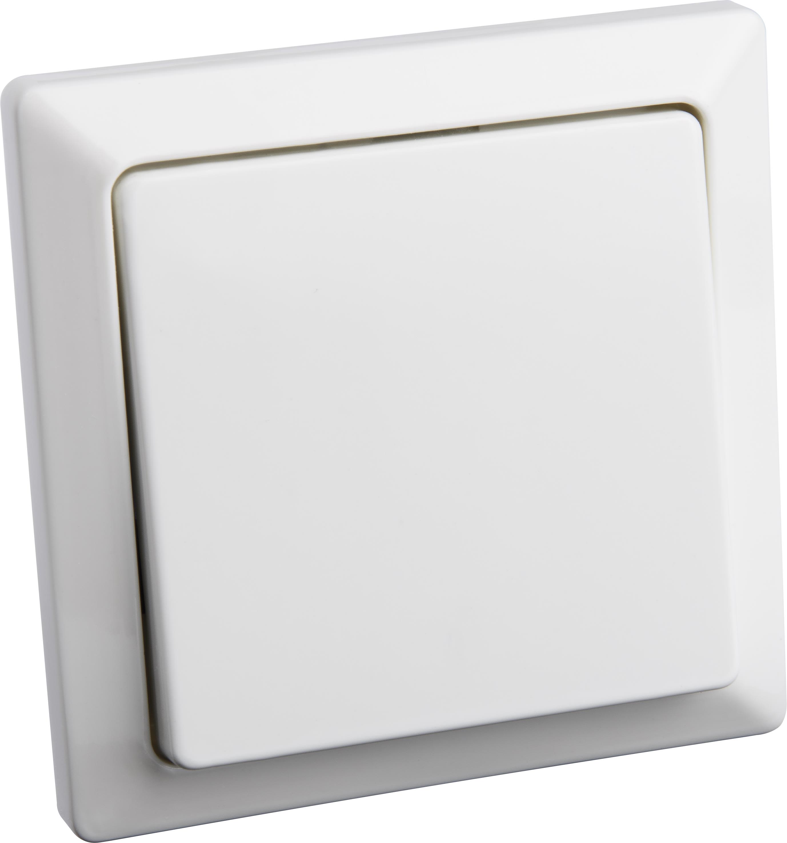 Gelia 4000038422 Strømbryter Innfelt, 1-polet/trapp