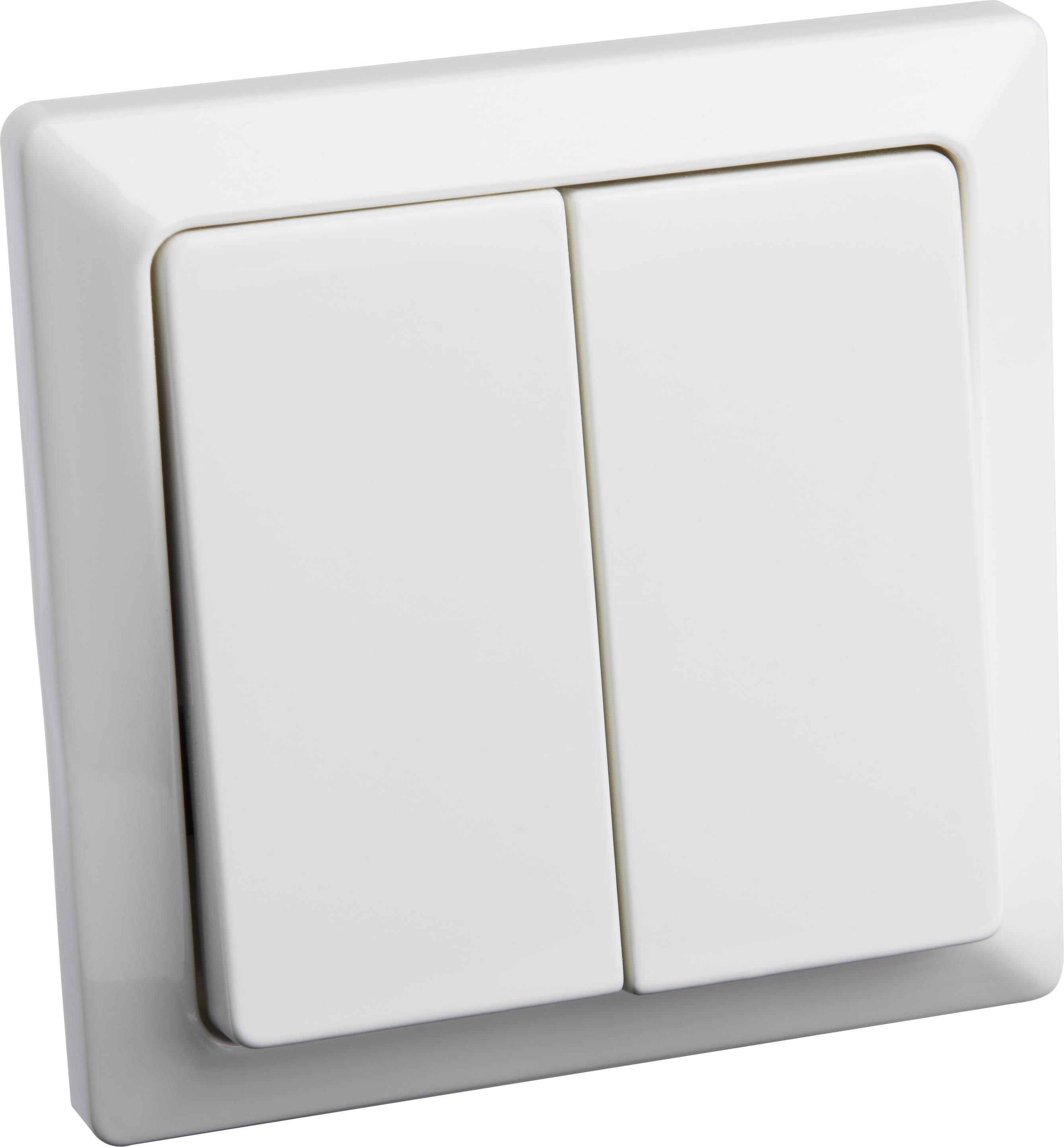 Gelia 4000038432 Strømbryter Innfelt, krone