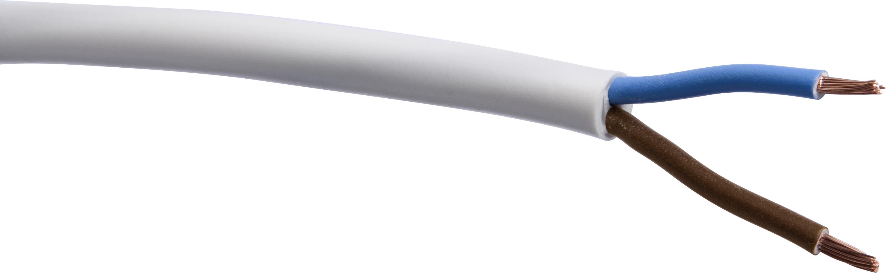 Gelia 4005100012 Kabel hvit RKK 3G1 i ring 5 m