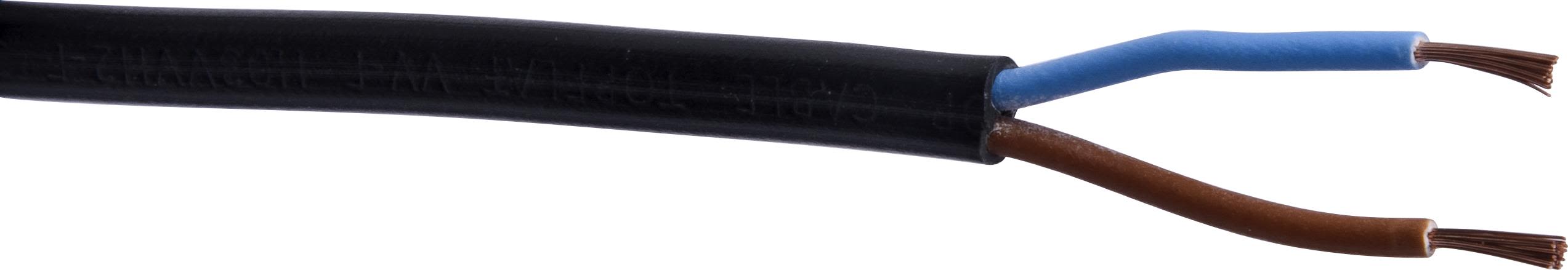 Gelia 4005100202 Kabel SKX 2x0,75, ring 10 m, svart