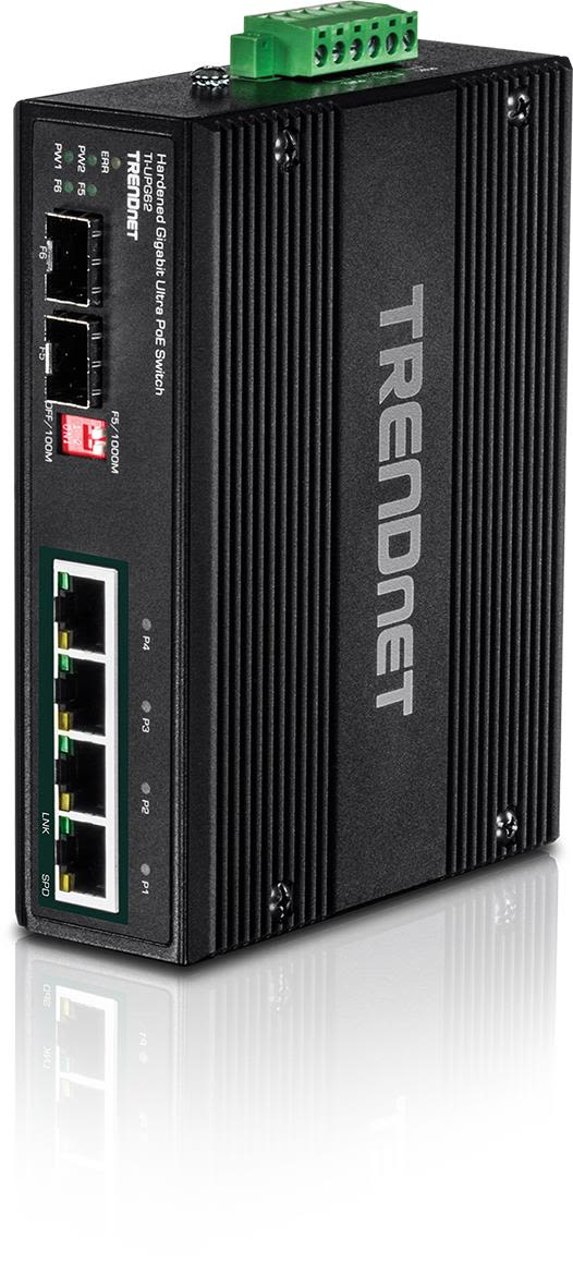 TRENDnet TI-UPG62 Switch 4 portar, UPoE TI-UPG62