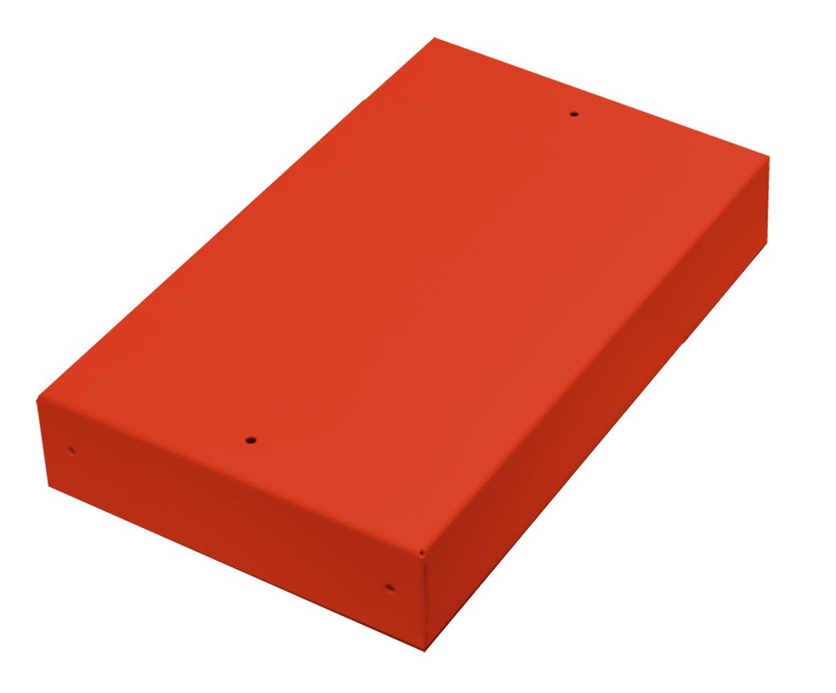 Alarmtech 3204.02R Kopplingsbox utan öppning, stål För 4 modulinsatser