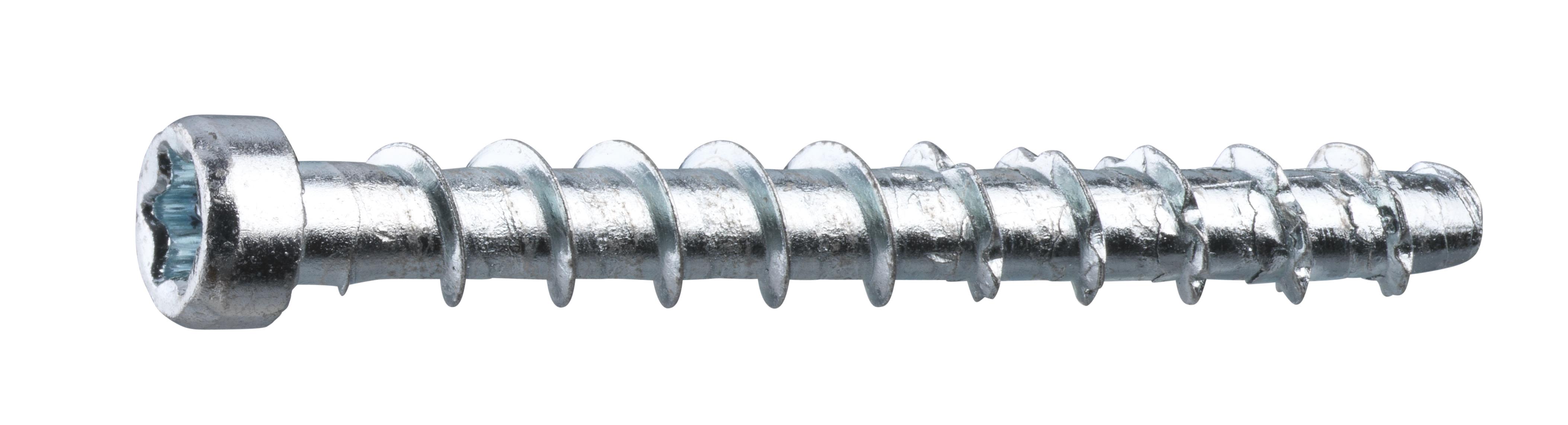 Grabber CTX40Z200 Betongskrue for lister og sokler 4,5 x 40 mm, sink 200-pakning