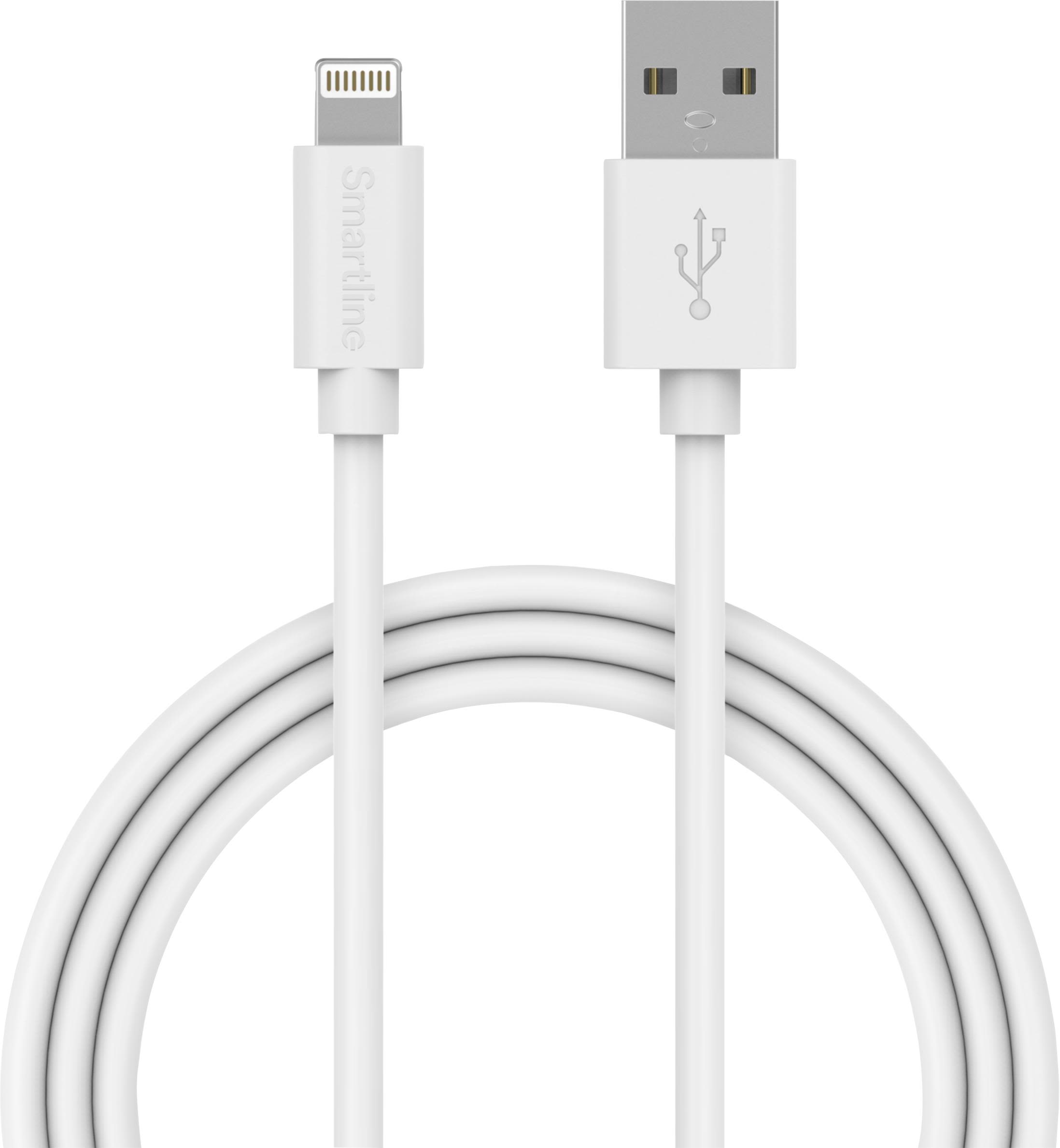 Smartline 4006144821 Ladekabel Lightning USB-A 3 meter