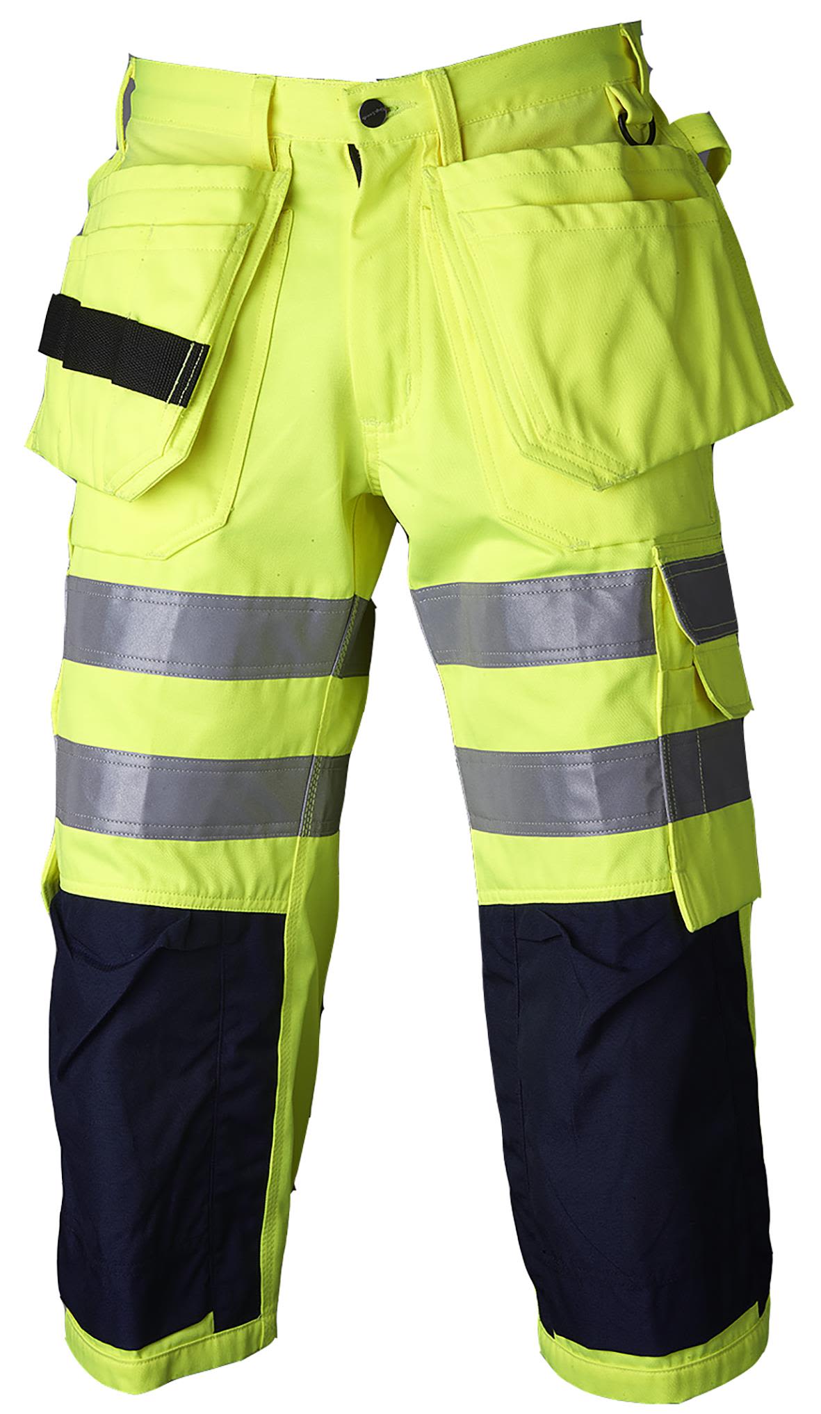 Top Swede 218 Piraattihousut huomioväri, keltainen/laivastonsininen Koko C54