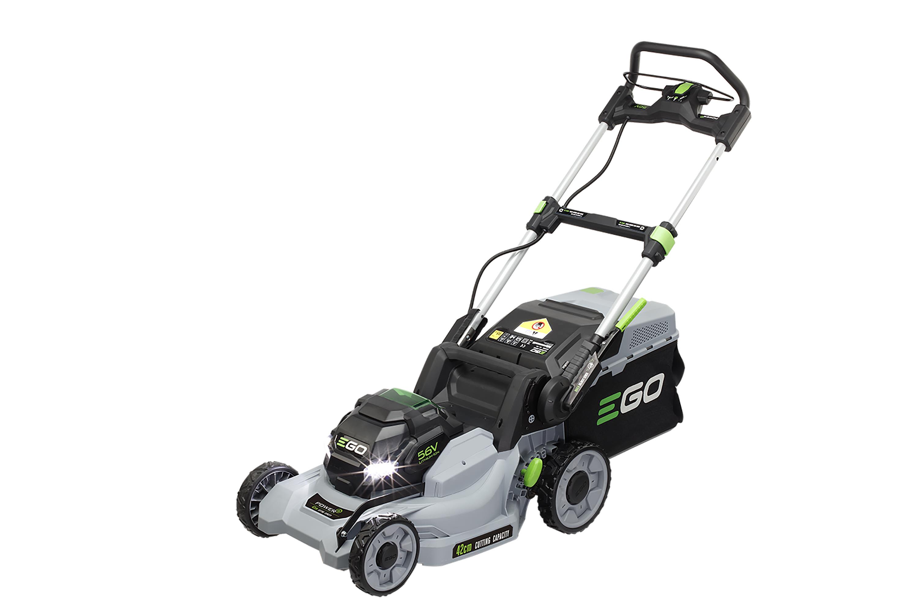 EGO LM1701E Gressklipper med 1 stk 2,5 Ah BA1400T-batteri og lader