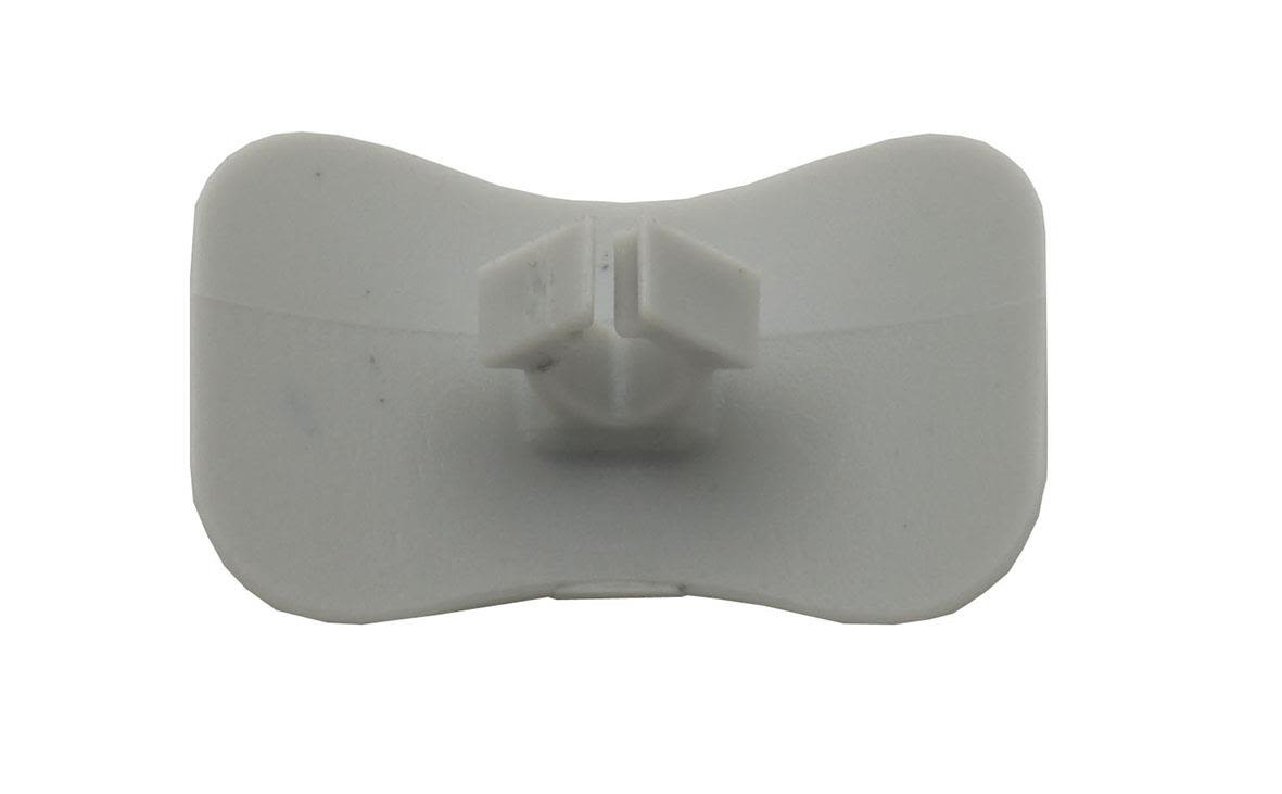 Castor 1342818 Klippfäste grå, 200-pack