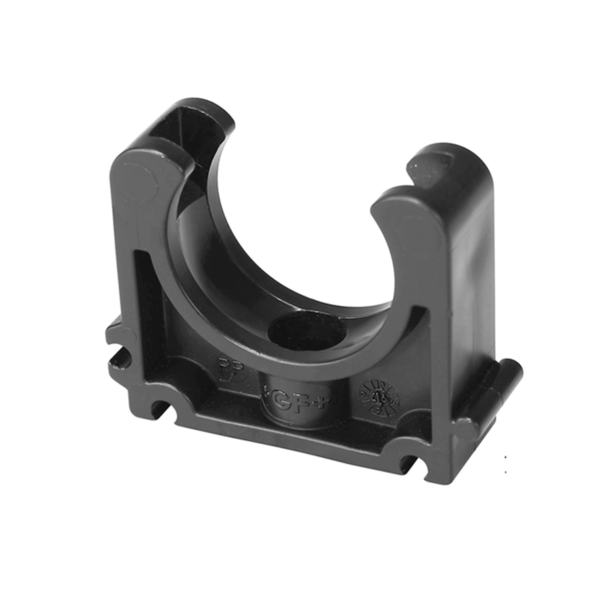 Georg Fischer KLIP-IT 061 Rörklammer utan överfall, svart 16 mm