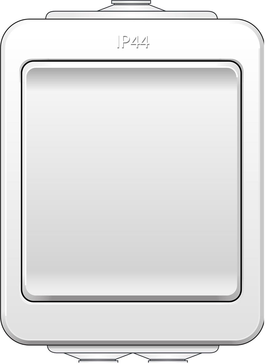Norwesco 461058 Strømbryter kapslet, IP44 1 pol
