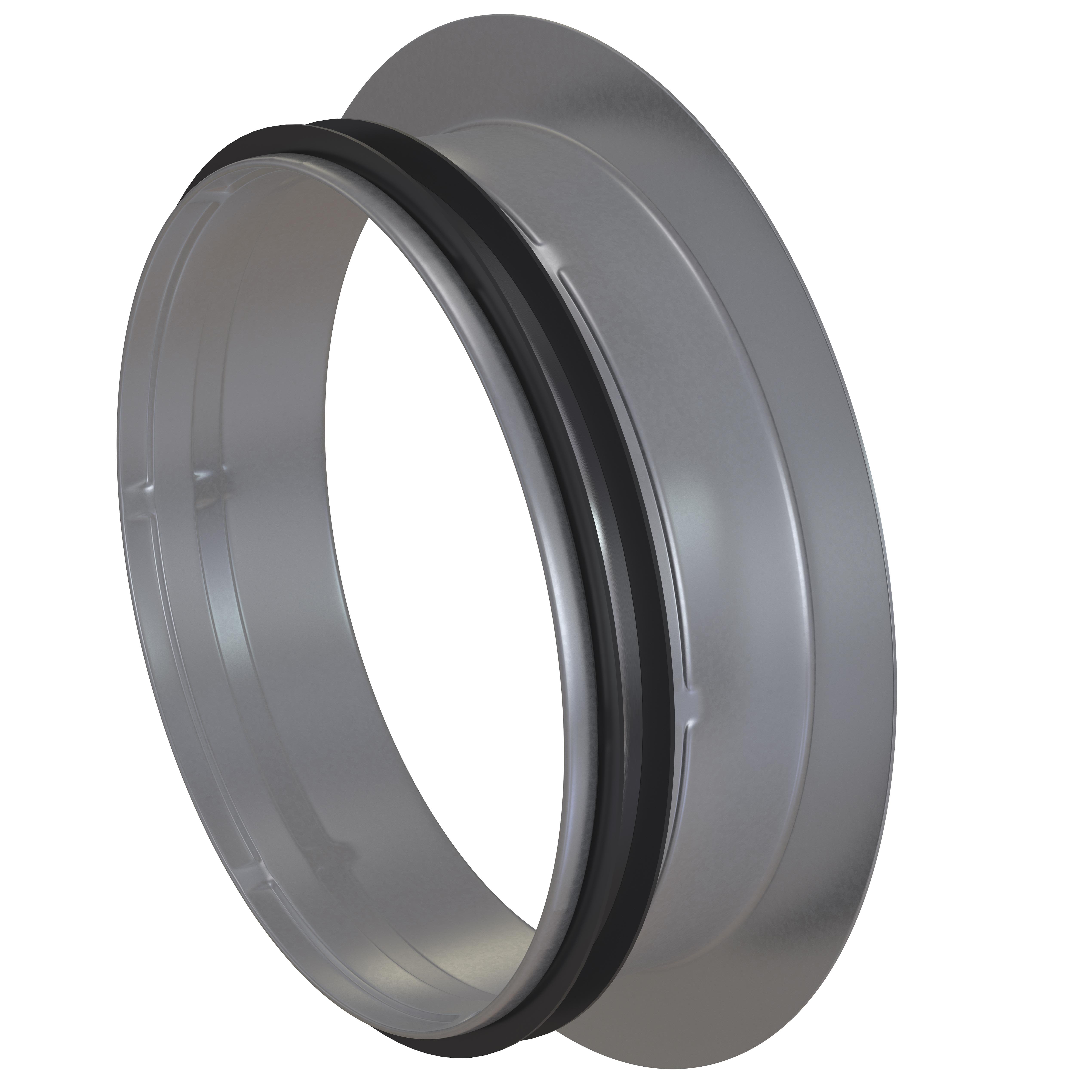 Flexit 116273 Inloppsrör galvaniserat stål 160 mm