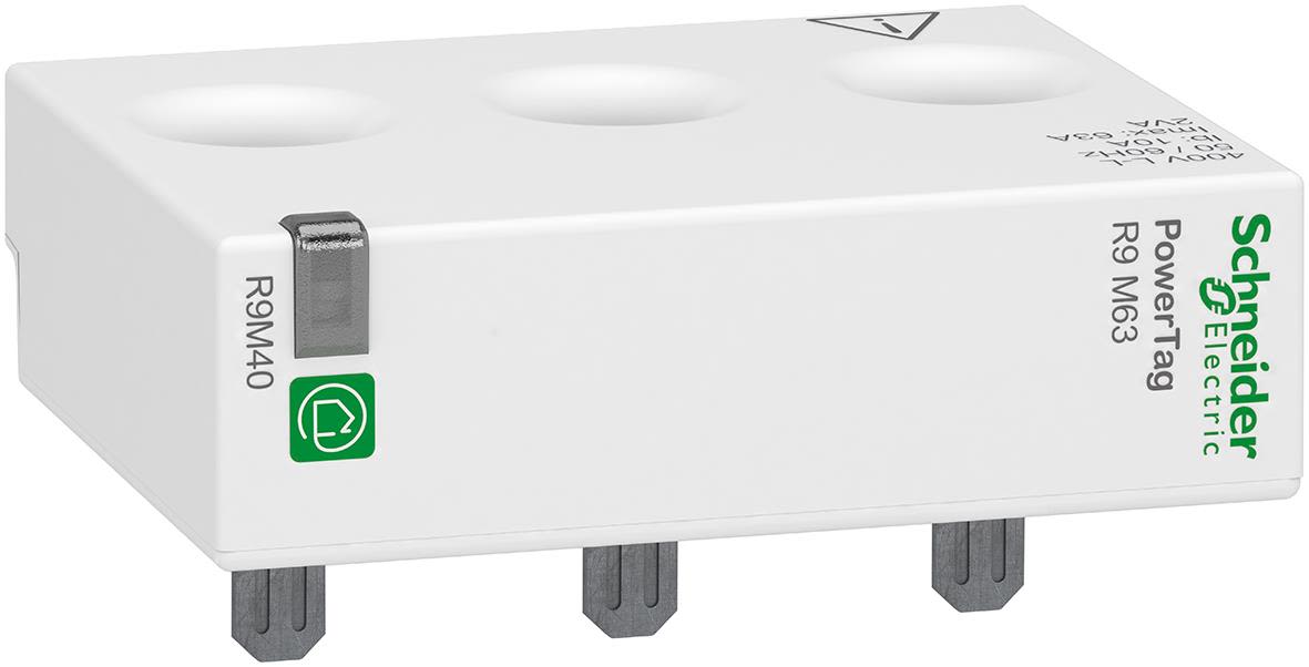 Schneider Electric R9M40 Energiamittari pienoisvirtakatkaisijalle kolmijohdin, 3-moduulinen