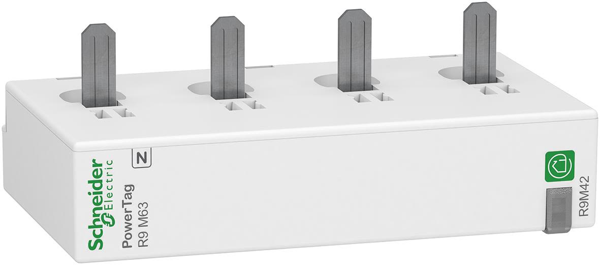 Schneider Electric R9M42 Energimätare 63 A, 3p+N Undre