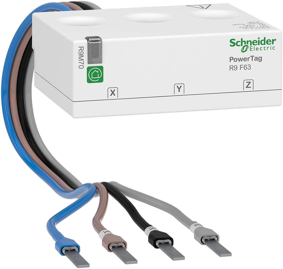 Schneider Electric R9M70 Energimätare fyrledare, 3 moduler