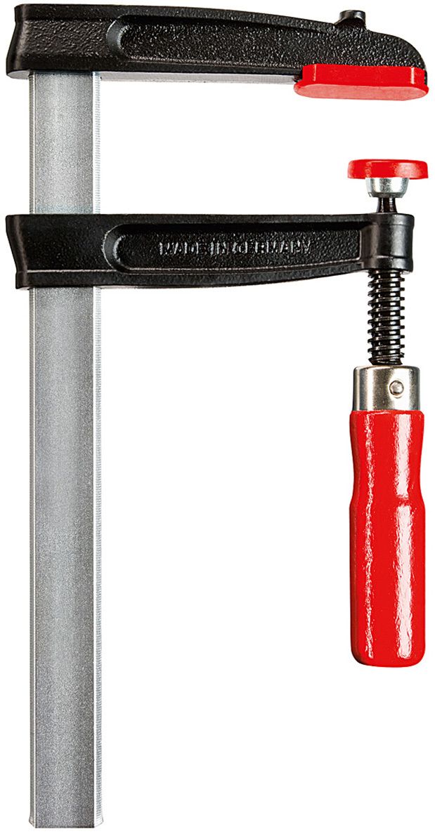 Bessey TGRC25 Skruvtving Vågformade, förstärkta backar Spännvidd 250 mm och djup 120 mm