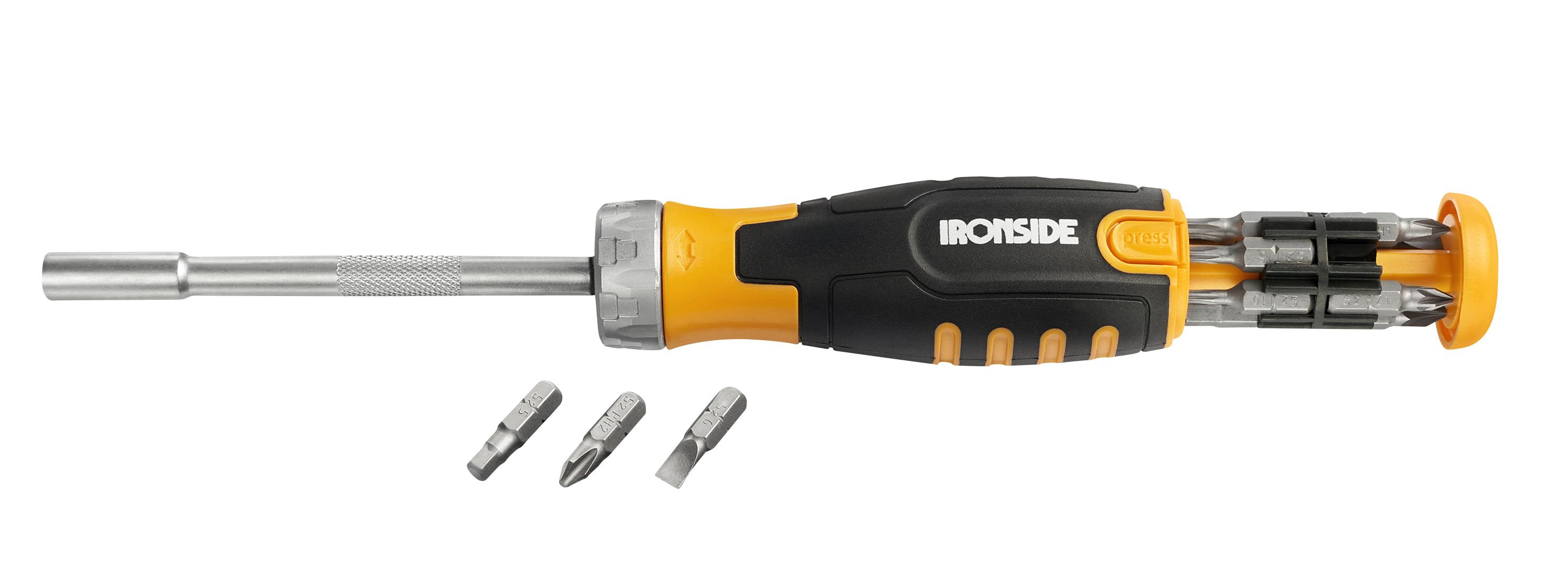 Ironside 102267 Skralleskrutrekker med 12 bits