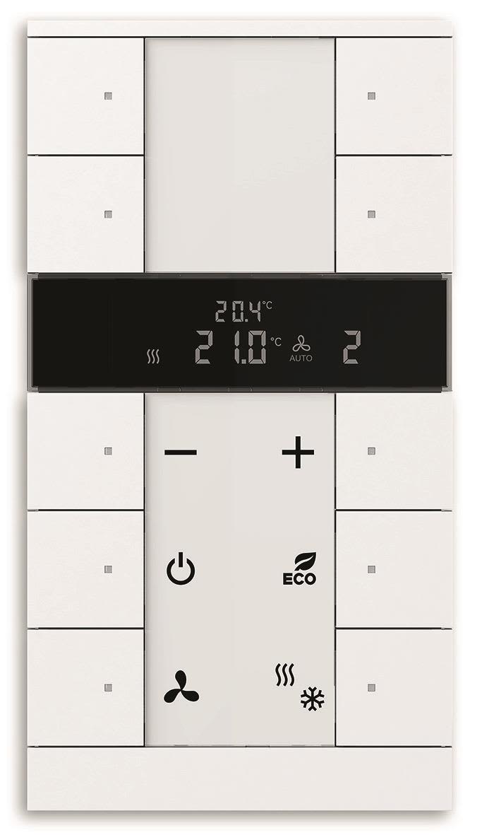 ABB 2CKA006330A0006 Tryckknapp RTC-slav, KNX Antal manöverpunkter: 10