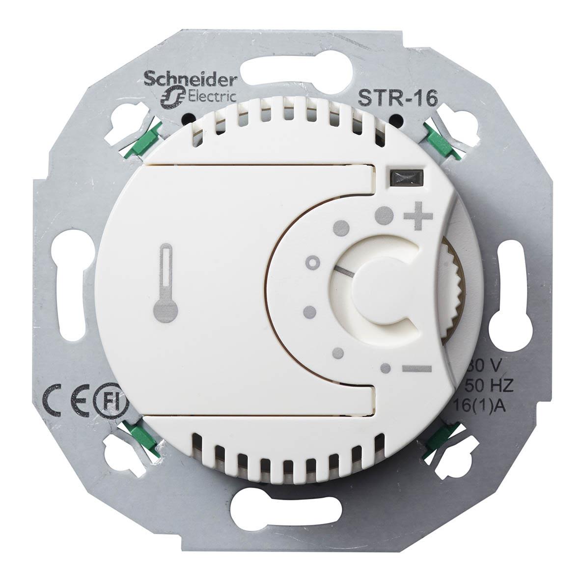 Schneider Electric Renova WDE011622 Rumstermostat 230 V Vit