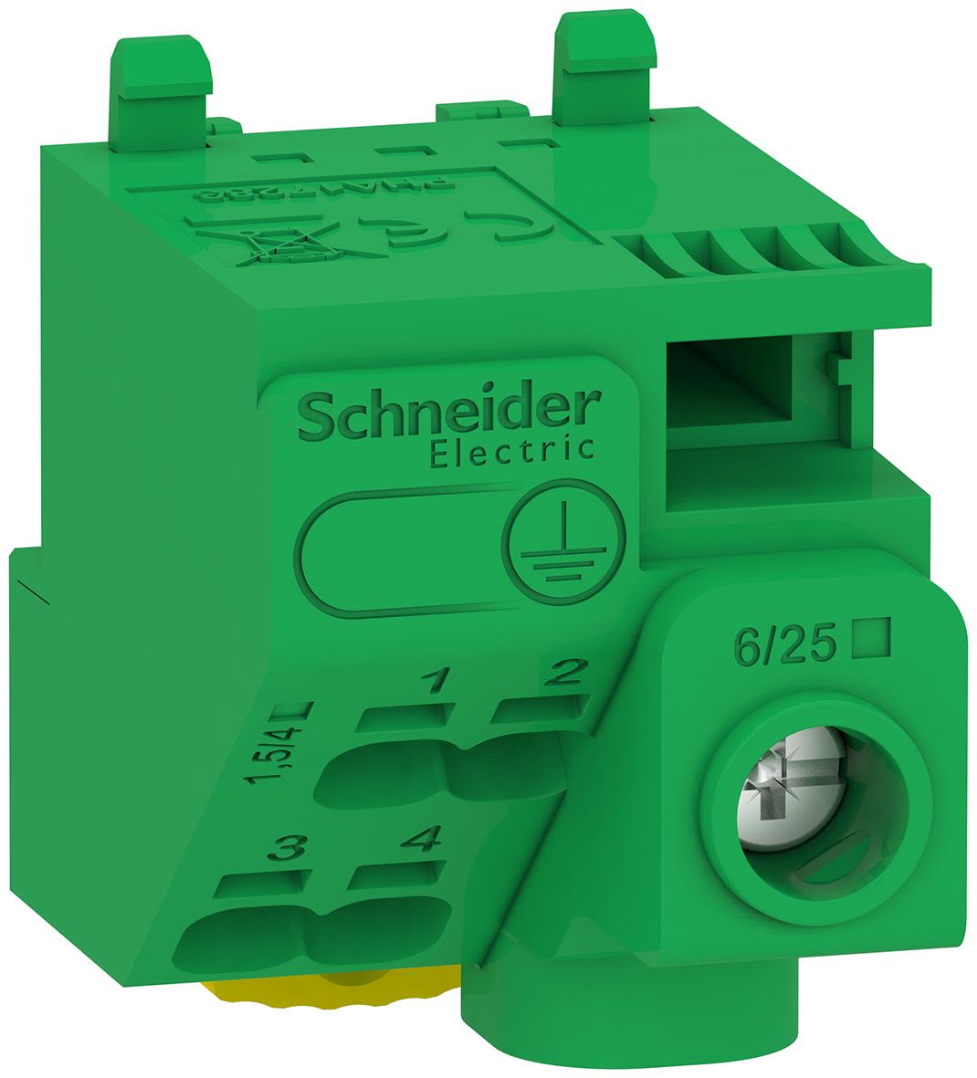 Schneider Electric Resi9 CX LGYT1E05 Jordplint 440 V 5 anslutningar