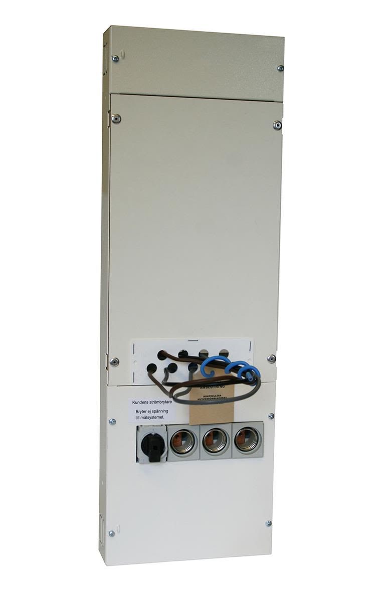 Eldon MK2-325H Mätartavla med huvudströmbrytare, 25A