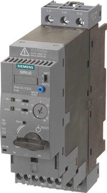 Siemens 3RA61 Kompaktstartare AC/DC 24 V, 1-4 A