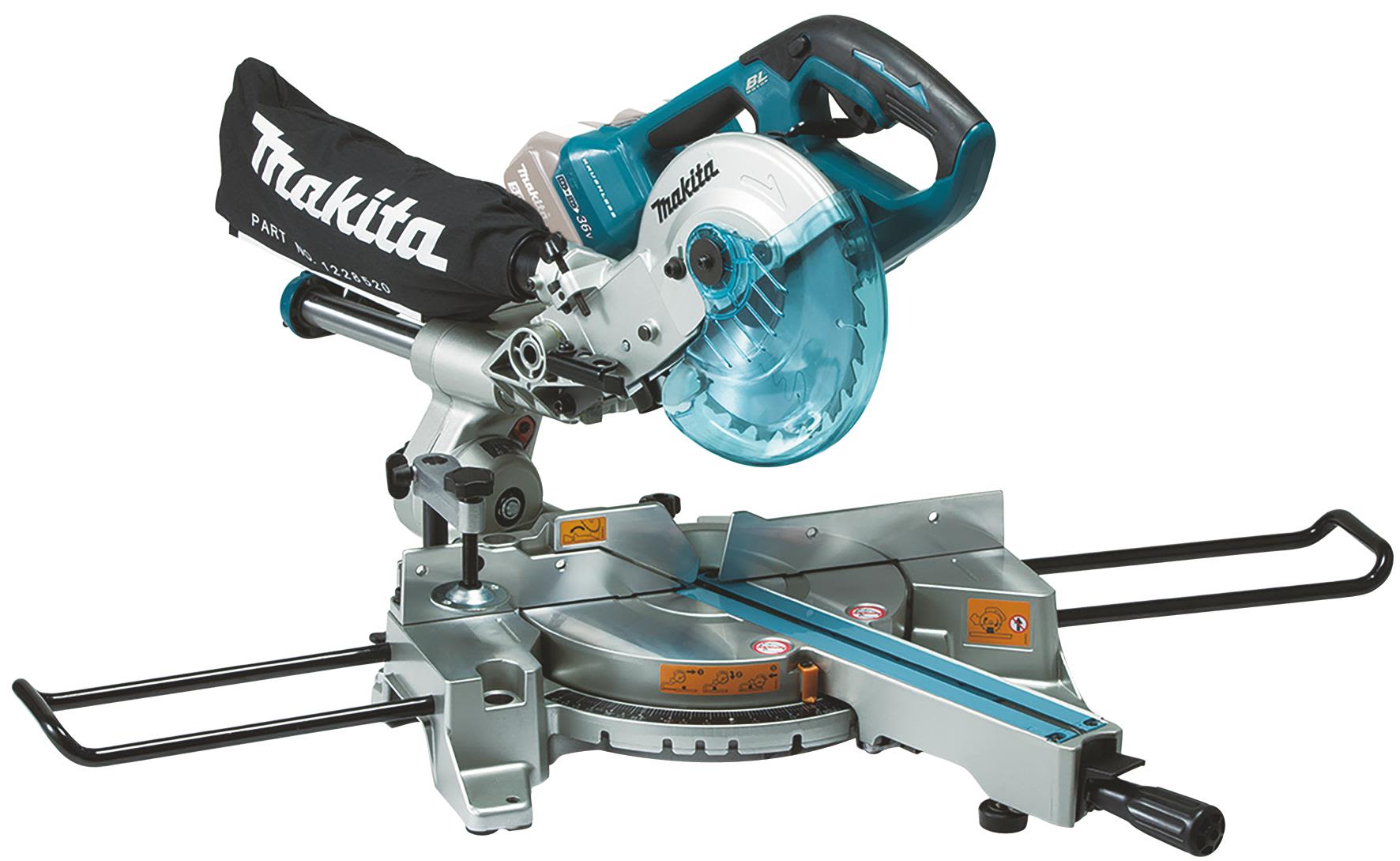 Makita DLS714NZ Kap- och gersåg utan batteri och laddare