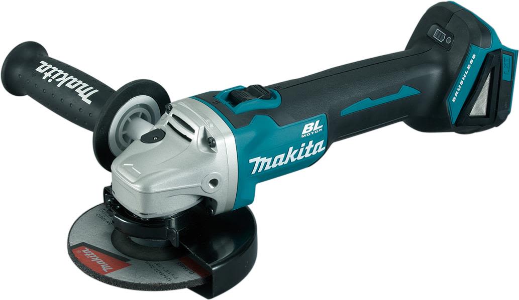 Makita DGA506RTJ Vinkelslip med batteri och laddare