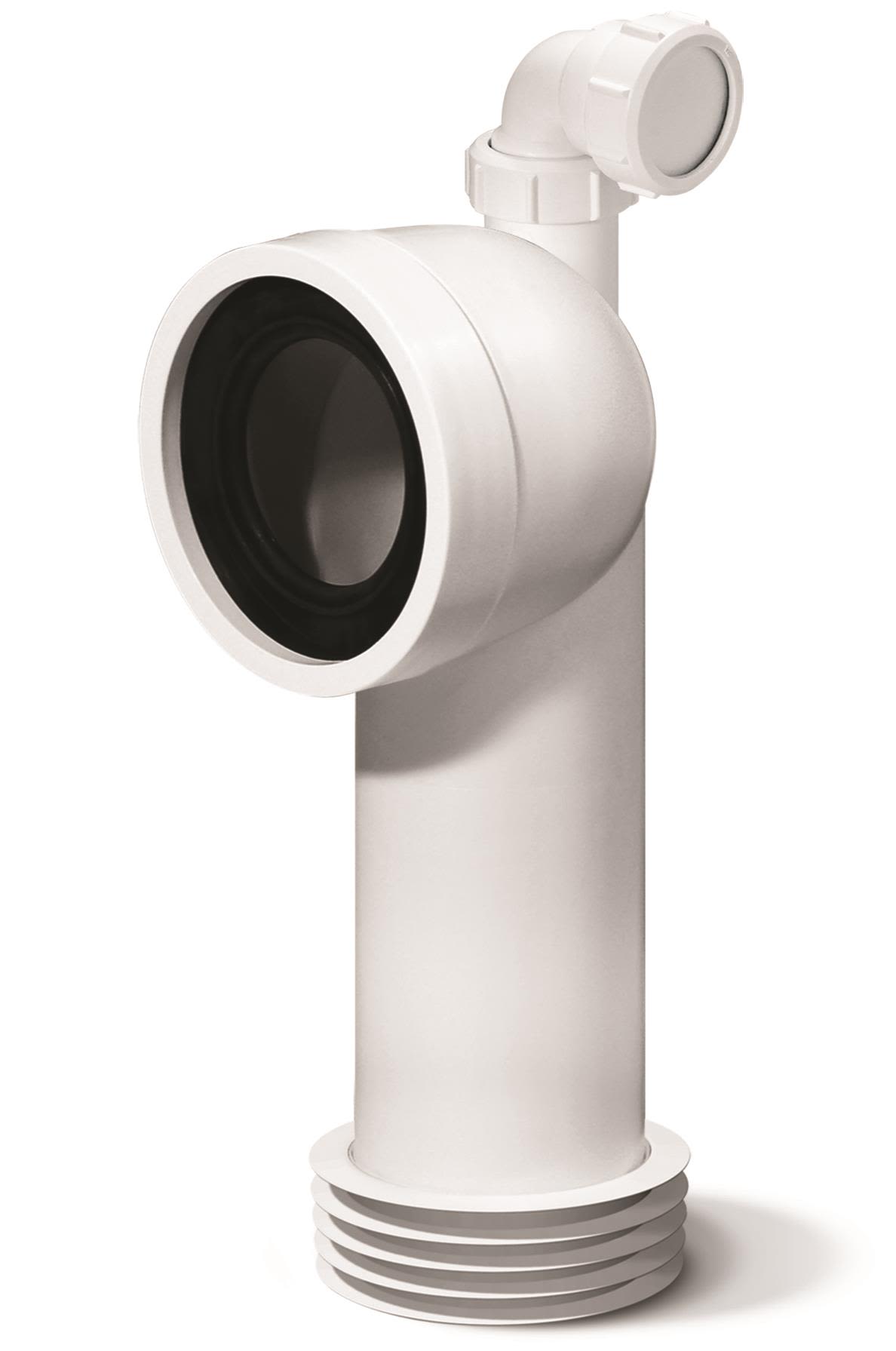 Jafo 3106661 WC-anslutning 110 mm, med extra inlopp