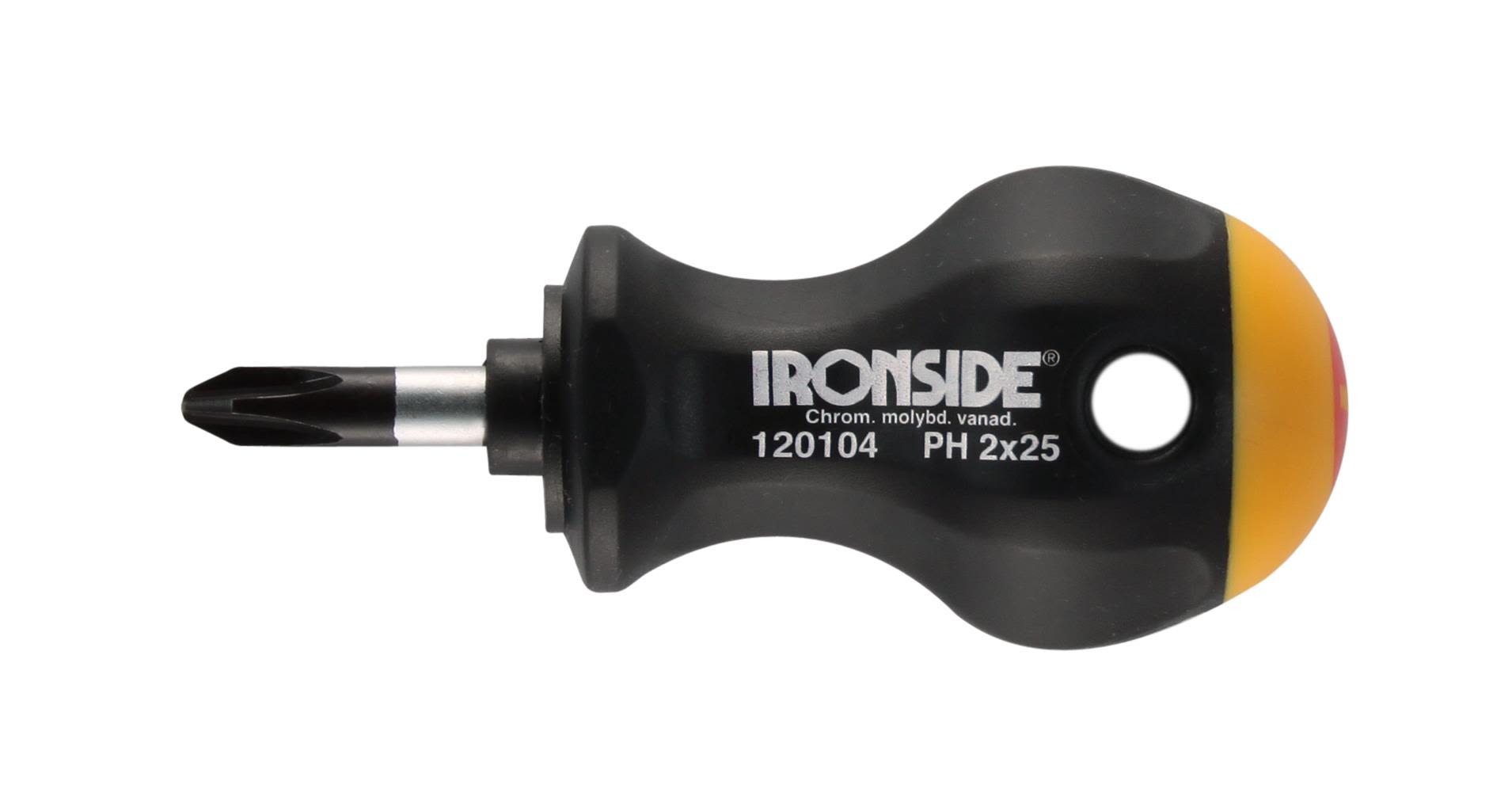 Ironside 120102 Skrutrekker Phillips, stubby PH1 x 25 mm