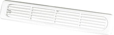 Franke 112.0253.068 Ventilationsgaller vit, för spisfläkt 29x5 cm