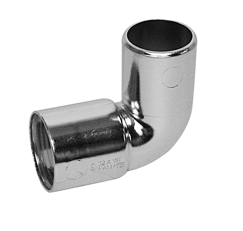 Faluplast 2910378 Böj 90°, enkelmuff 40 mm