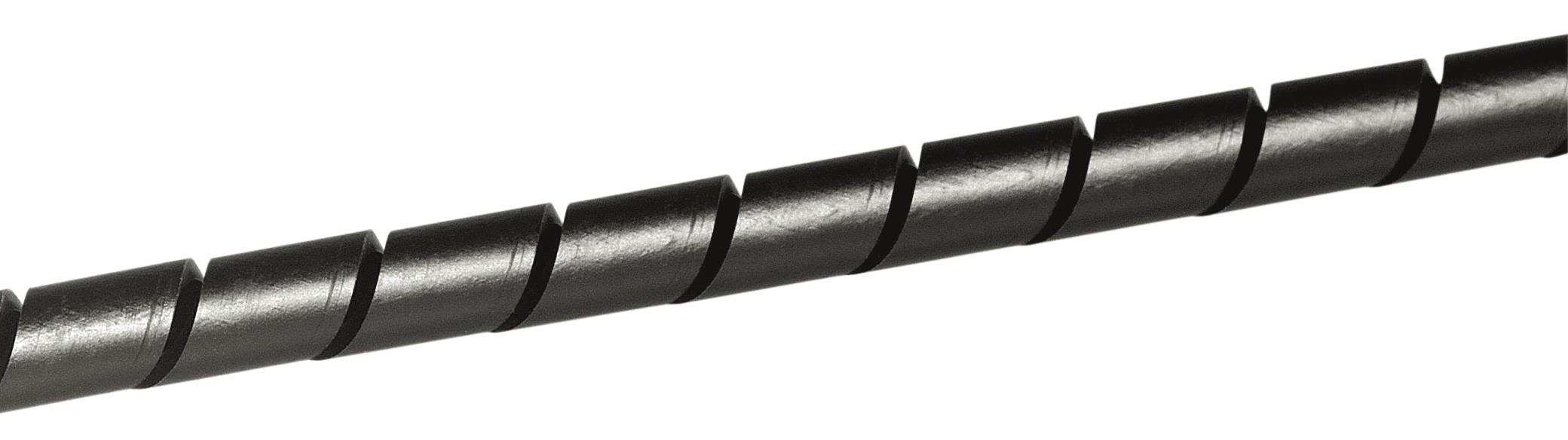Hellermann Tyton SBPE9 Kabelspiral Ø10-100 mm, 30 m Svart
